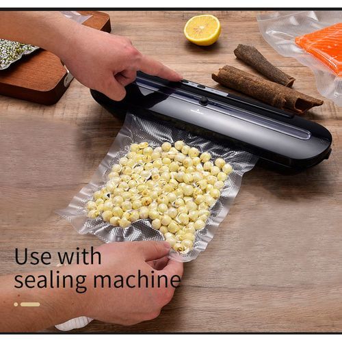 3Rolls/Lot Food Vacuum Bag For Vacuum Sealer Storag 25*500cm