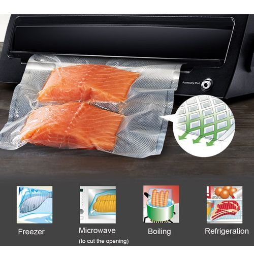 3Rolls/Lot Food Vacuum Bag For Vacuum Sealer Storag 25*500cm