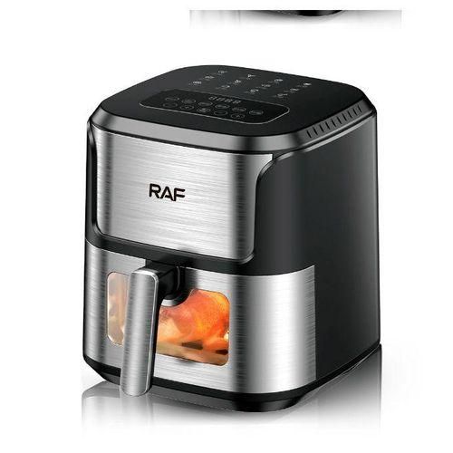 RAF 6.8 L / 6.8 liters Multifunctional Visual Air Fryer - Silver & Black