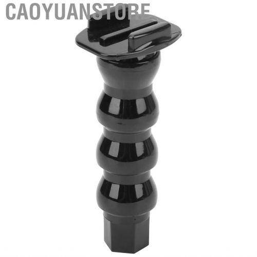 Caoyuanstore Flexible Monopod Gooseneck Jaws Mount Hose Bracket 1/4in Screw Holes for Riding