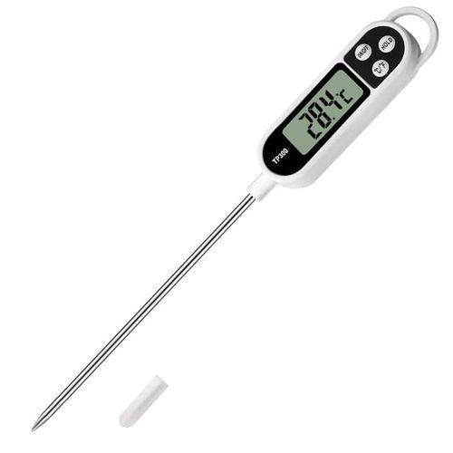 Digital Kitchen Food Thermometer-White