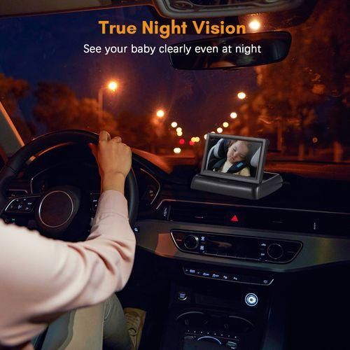 Baby Car Monitor 1080P Monitor Camera For Baby Rear Facing
