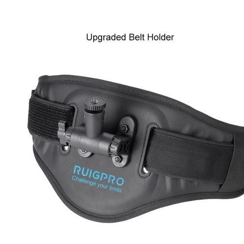 Waist Belt Mount Strap With Phone Clamp  Selfie Stick