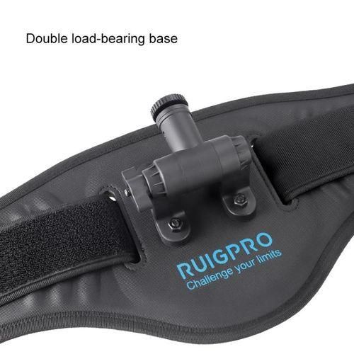 Waist Belt Mount Strap With Phone Clamp  Selfie Stick