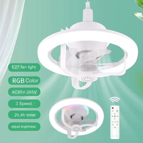 LED Aromatherapy Fan Light 360 Rotation
