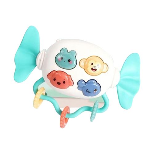 Baby Toy Puzzle Candy Rattle Music Hand Rattle Baby Soothing Baby Rattle Toy for Boys and Girls,Green NO5124