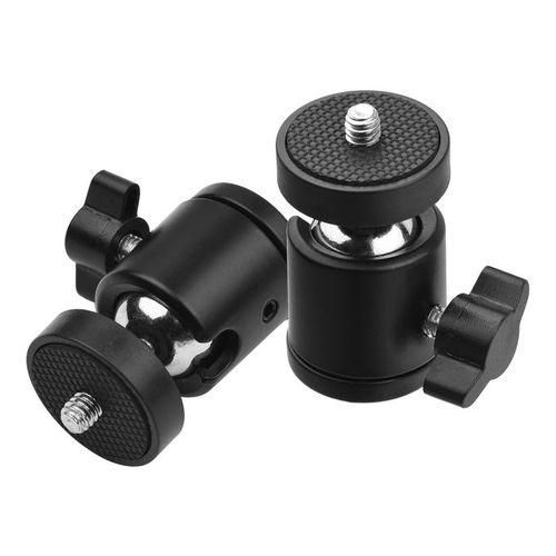2pcs Mini Swivel Ball Head Tripod Head 360 Degree Rotating