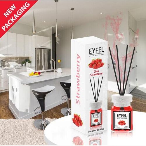 Reed Diffuser Bamboo Stick Room Scent Strawberry 100ML