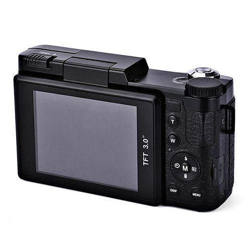 24MP 4x Zoom Digital Camera Video Flip Screen Camcorderr W UV Filter