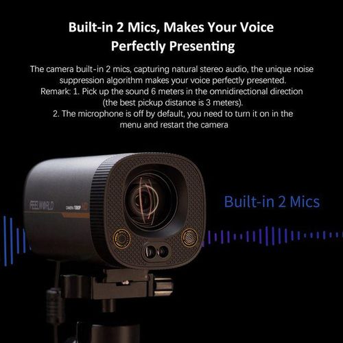 Feelworld HV10X Professional Video Camera 1080P Webcam With