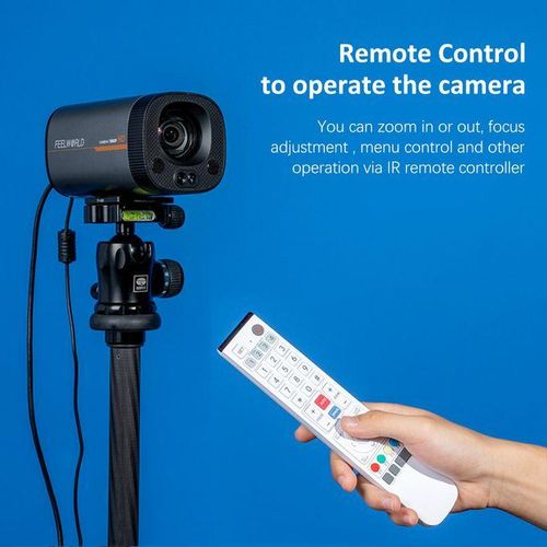 Feelworld HV10X Professional Video Camera 1080P Webcam With