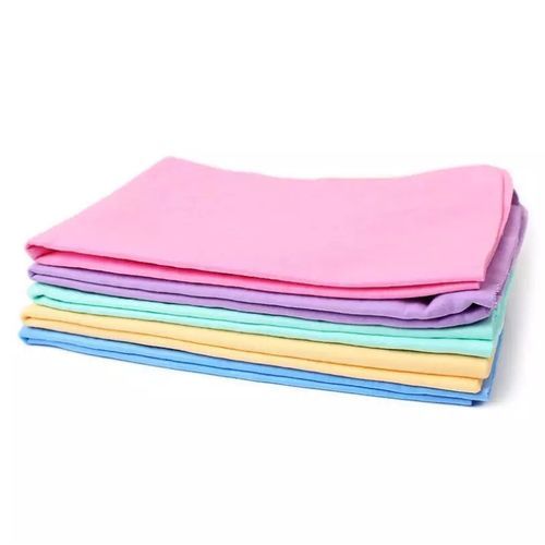 Set Of Bath Kitchen Car Cleaning Towels-Pink Purple Green Blue Orange Yellow