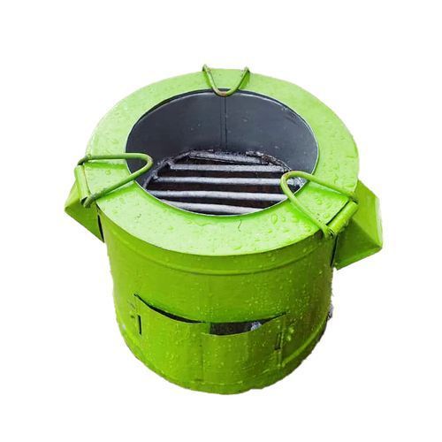 Charcoal Stove - colour May vary blue green red etc