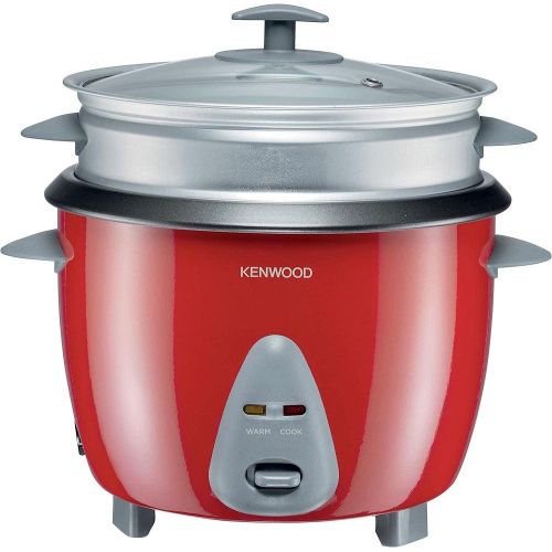 RAF 1.8L Capacity 650W 2in1 Rice Cooker with Steam Basket RCM44- Red(1 YR WRTY)