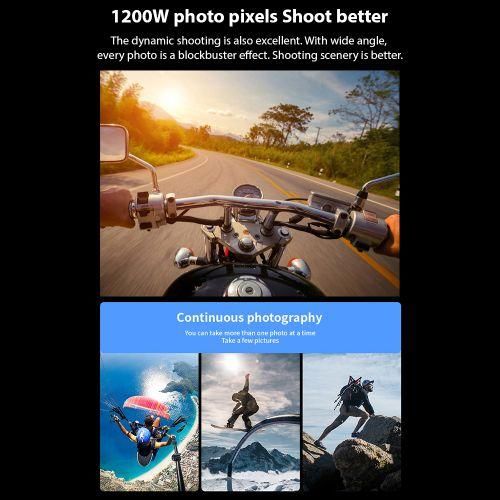 1080P Mini WiFi Sports Camera Motorcycle Helmet Camera Bike
