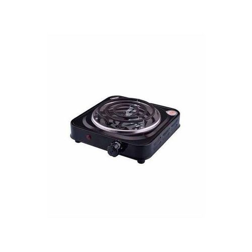 Single Coil Hot Plate, Electric Plus A Free 4 way extension- Black