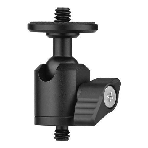 Andoer Mini Ballhead Adapter Camera Tripod Ball Head Mount