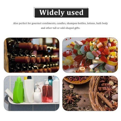 915 Generation 20Pcs Sheer Organza Wine Bags 14X37cm Reusable Simple White