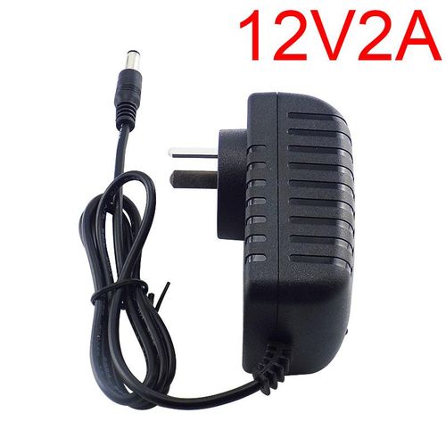 AC DC 12v 2A 2000ma Adapter Power Supply Adaptor EU UK AU US PLUG 5.5*2.5mm Wall Charger for Led Strip Light Lamp CCTV camera