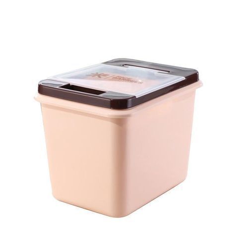 6L Rice Barrel Cereal Storage Box-Cream
