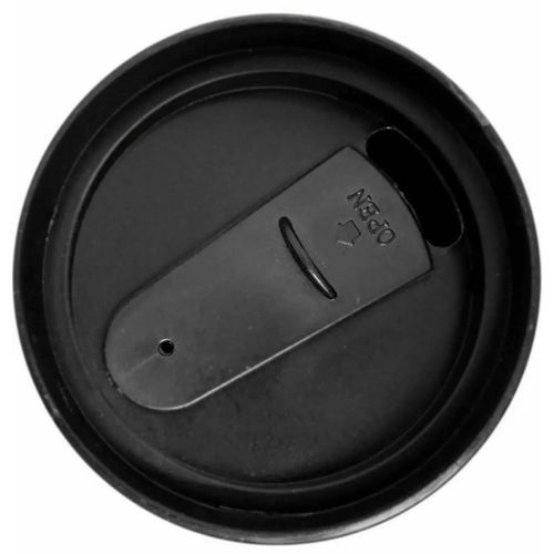 Prima Stainless Steel Travel Car Mug with Handle - Silver