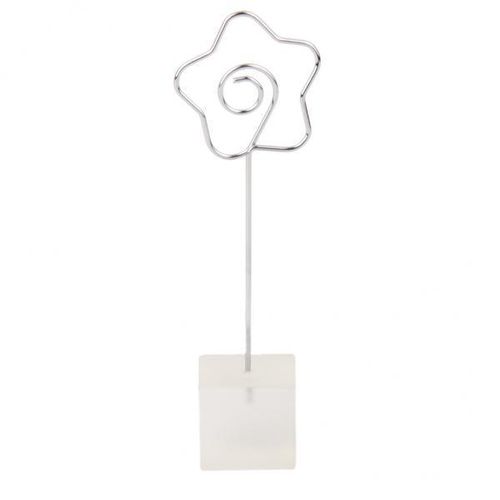 flower shape wire clip holder