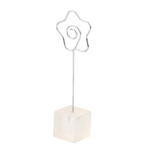 flower shape wire clip holder