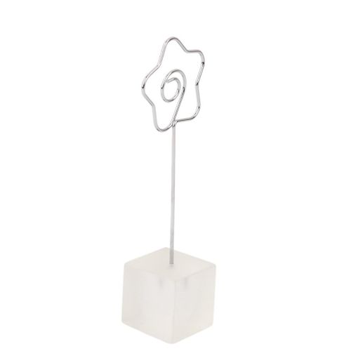 flower shape wire clip holder