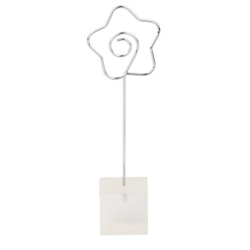 flower shape wire clip holder