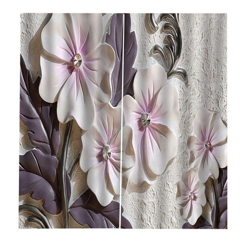 Curtains 2 Panels Drapes Thermal Insulated Solid Grommets