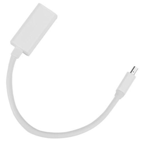 NEW Mini DisplayPort To HDMI Adapter Cable Mini Display Port DP Converter Thunderbolt High Quality F