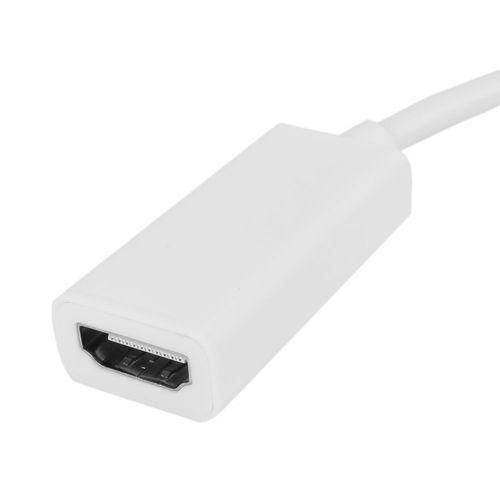 NEW Mini DisplayPort To HDMI Adapter Cable Mini Display Port DP Converter Thunderbolt High Quality F