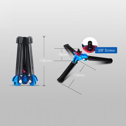 Manbily M-1 Portable Universal Mini Three Feet Support