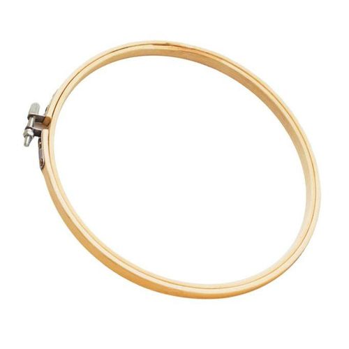 Bamboo Embroidery Hoop Sewing Circle Round Cross Stitch Hoop  4 Inch