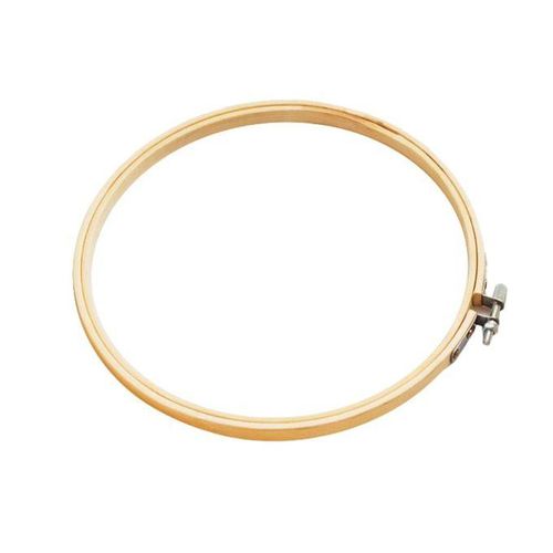 Bamboo Embroidery Hoop Sewing Circle Round Cross Stitch Hoop  4 Inch