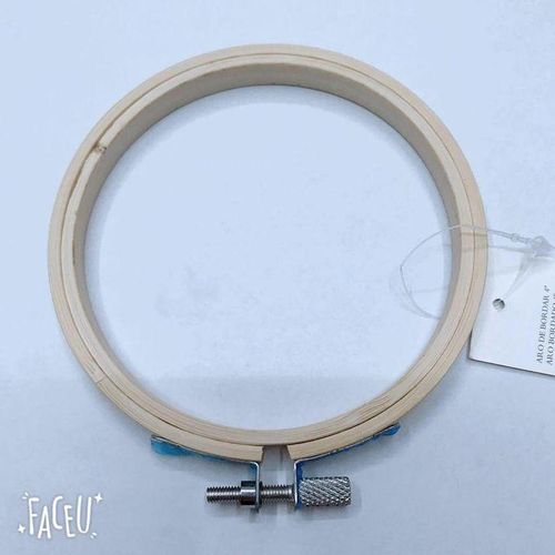 Bamboo Embroidery Hoop Sewing Circle Round Cross Stitch Hoop  4 Inch