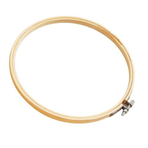 Bamboo Embroidery Hoop Sewing Circle Round Cross Stitch Hoop  4 Inch