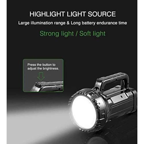 Dp 2 In 1 Led Rechargeable Lamp Lighting Bulb Torch/Color Varies-Green