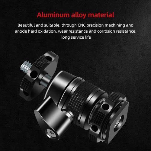 Mini Ball Head Adapter Monitor Mount Cold Shoe Adapter