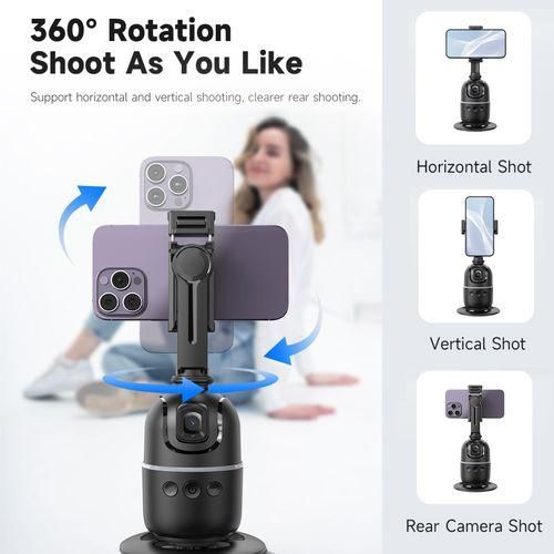 360° Auto Face Tracking Gimbal Auto Tracking Phone Holder