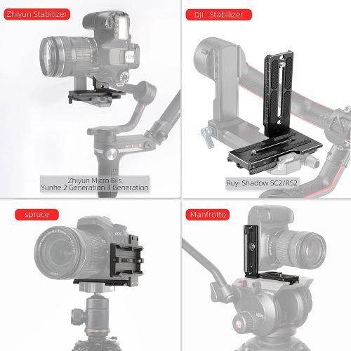 JLwin RJ046 Lshaped Quick Release Plate Camera Stabilizer
