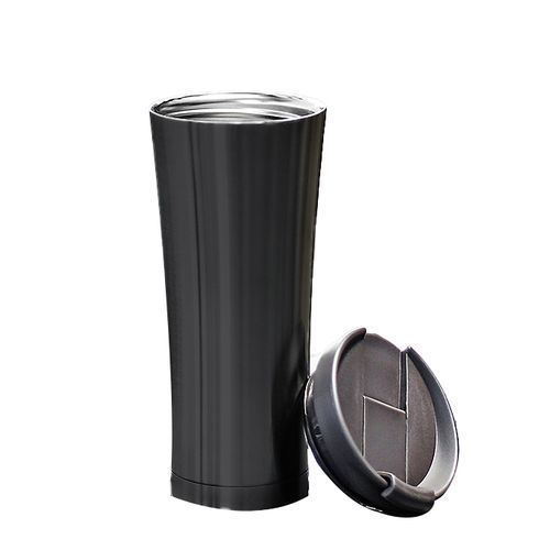 0.5L Insulated Stainless Steel Travel Mug - Black