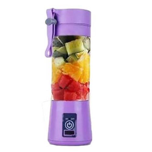 Mini Portable Rechargeable Blender, 380ml - Purple