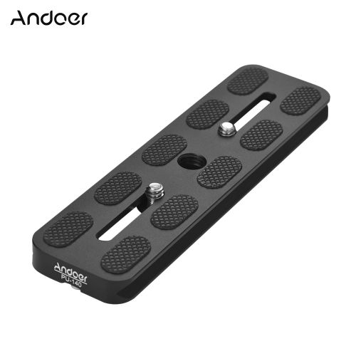 Andoer PU-140 140mm Quick Release QR Plate For Arca Swiss