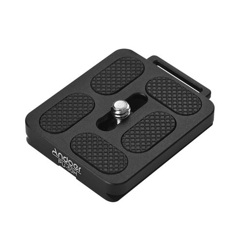 Andoer PU-50H Quick Release QR Plate With Attachment Loop