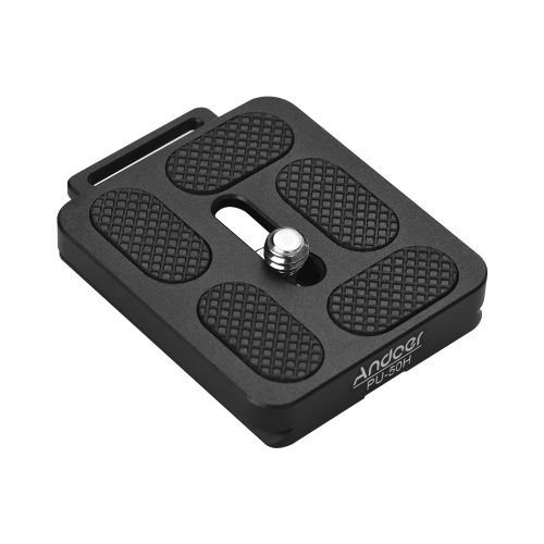 Andoer PU-50H Quick Release QR Plate With Attachment Loop