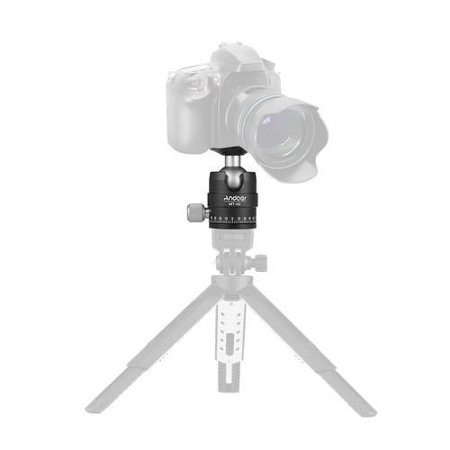 Andoer MT-03 Mini Ball Head DSLR ILDC Camera Tripod Monopd