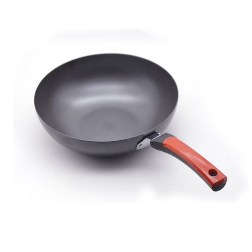 Non-Sticky Deep Frying Pan Design May Vary - Black