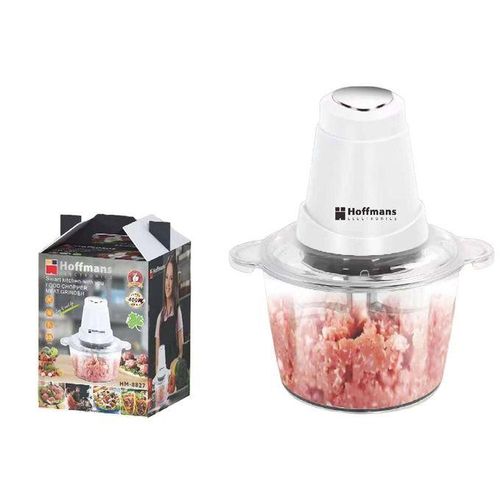 Hoffmans Electric Vegetable And Meat Chopper/grinder , Stainless Steel