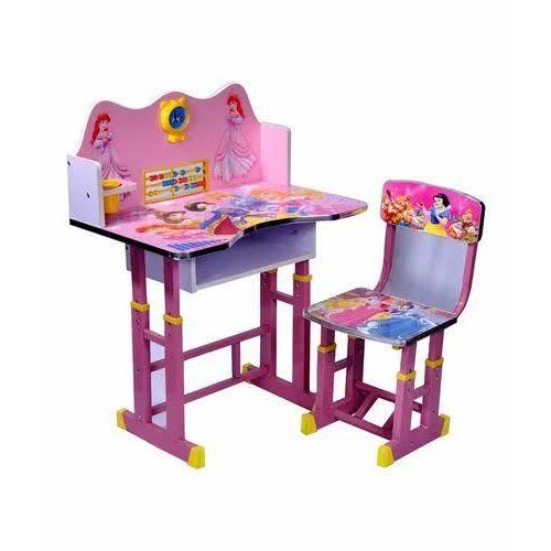 Kids Desk and Chair Set Adjustable Height Study Table,Learning Table